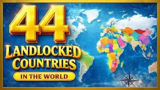 44 Landlocked Countries in the World | #geography