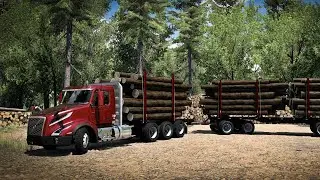 Volvo VNX Timber - Logitech G29 - Gameplay ULTRAWIDE