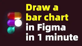 Draw a bar chart in Figma in 1 minute