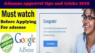 Google Adsense Approval with  new tricks 2020 | Blogger adsense approval 2020