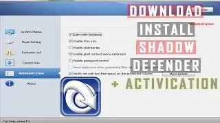 Download and Install Shadow Defender + Key Registrationt | Aplikasi Andalan WARNET