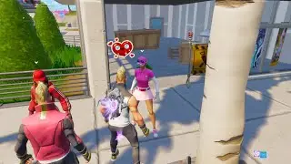Catching Gold Diggers As Drift In Party Royale
