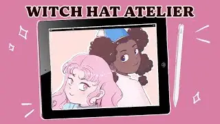 drawing Tetia & Jujy cause I can't wait for Witch Hat Atelier animation