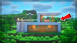 COMO CONSTRUIR UMA CASA MODERNA NO MINECRAFT!