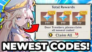 GENSHIN 6.6 ALL NEWEST REDEEM CODES | Genshin Impact Codes, Genshin Codes, Genshin 6.6 Codes