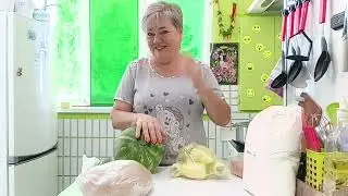 Закупка,первый арбуз.