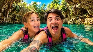 WE EXPLORE an UNDERGROUND RIVER in the middle of the JUNGLE - Vlog #37
