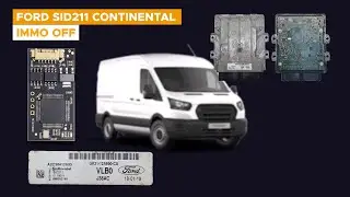 FORD Transit MK8 Continental SID211 - IMMO OFF