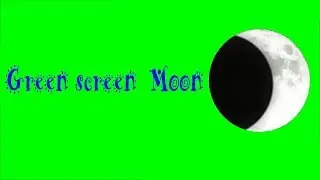 Green screen  Moon (lunar eclipse)