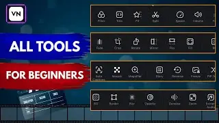 VN Video Editor All Tools | VN Ke Sare Tools Kaise Use Kare (Hindi/Urdu)