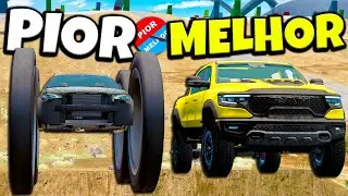 MELHORES x PIORES mas a ROLETA DECIDE no BeamNG.drive Multiplayer!