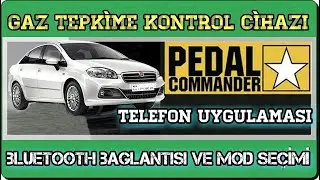 Pedal Commander Telefon Uygulaması | Bluetooth Bağlantısı | Mod Seçimi