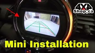 DIY How to Install Backup Reverse Camera For Mini Cooper With NBT Connection