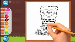 Spongebob SquarePants - Learn To Colors Spongebob SquarePants Halloween