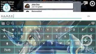 Playing Among us live and teaming up against weird person.