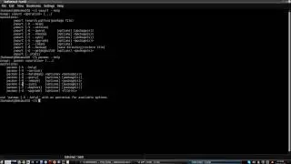 How to find options / switches / syntax in the terminal - ( Arch Linux / KDE )