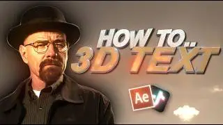 How to make TRENDING 3D Text's In After Effects!
