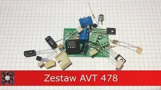 Zestaw AVT 478 Regulator obrotów wentylatorów 12 V