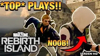 *TOP* WARZONE PLAYS in REBIRTH ISLAND - My BEST Plays!!