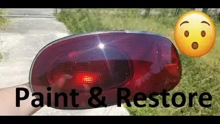 Restore and paint your taillights