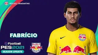 FABRÍCIO PES 2021 (RED BULL BRAGANTINO) EFOOTBALL COMO FAZER