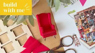 Relaxing miniature build | Part 4 of the Sam's Study Rolife kit