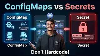 Section 16 | Kubernetes ConfigMaps & Secrets Explained | Zero to Hero + Hands-on Real DevOps Project