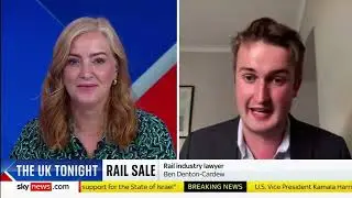 Ben Denton-Cardew Sky News Interview Subway Trains for sale