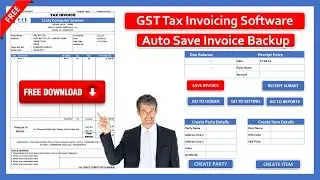 😀 GST Invoicing Software In Excel | fully automated GST invoice create In Excel | Auto Save Invoice