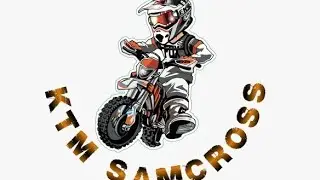 El comienzo de un nuevo piloto de motocross ktm samcross