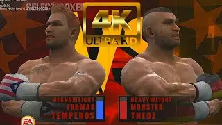 Fight Night Round 3 ONLINE - Thomas Temperos Vs Monster Theoz89 via Parsec Gaming. #FightNightRound3