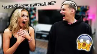 SURPRISED SAXON WITH SHOCKING BIRTHDAY GIFT!! (Emotional)