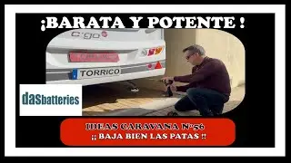 The cheapest way to lower caravan legs - Dasbatteries
