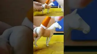 Painting a dun appaloosa horse! ~ Schleich Repaint