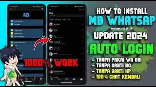 How To Install MB WhatsApp Update 2024 || MB WA iOS 2024