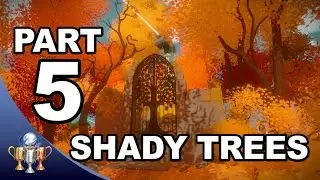 The Witness Walkthrough #5 -  Shady Trees Forest Puzzle Solutions (Activating Shady Trees Laser)