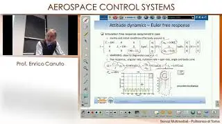 Attitude Dynamics - Euler free response