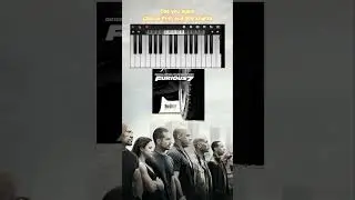 Playing See you again by Charlie Puth on My Piano App 