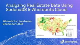 Analyzing Real Estate Data Using Apache Sedona & Wherobots Cloud