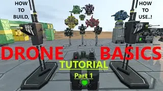 Drone Basics Tutorial Part 1 - Space Engineers