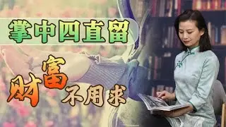 为何说“掌中四直留，财富不用求”？掌中四直，指的又是什么？
