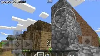 ВЫЖИВАНИЕ В MINECRAFT PE #8 СТРОИМ КРЕПОСТЬ