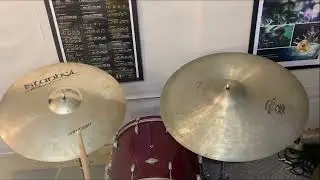 K Constantinople Bounce ride 22” vs. Istanbul Mehmet Samatya ride 20”