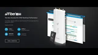 Configuración Ubiquiti airFiber AF5XHD para enlace inalámbrico PTP