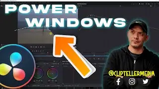 Como utilizar las Power Windows en Davinci Resolve 18?
