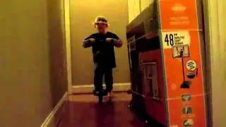 Little boy sings ask iJ theme song
