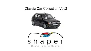 Classic Car Collection Vol.2 / Vintage & Beautiful Old Cars 1:43 scale / Diecast Car Digital Museum