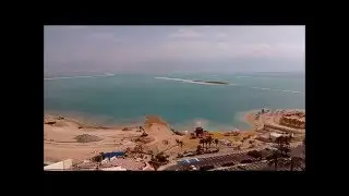 Ремонт общественного пляжа на Мёртвом море