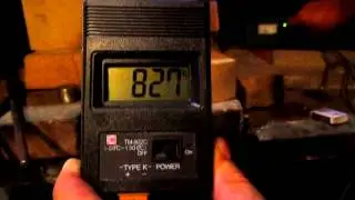 Контроль температуры в газовом горне