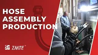 【Find out how ZMTE hose assembly production so efficiency】#Gemco #hydraulic #fitting #connector